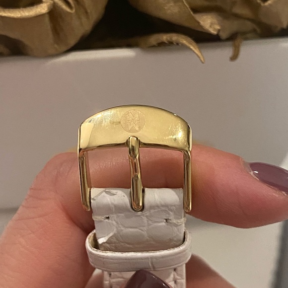 Authentic Michele Caber Diamond Watch NEW BATTERY